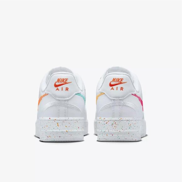 Nike Air Force 1 07 LX "Leap High" White-Washed Teal FD4622-131 Womens - Picture 4 of 5